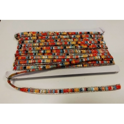 Taśma ozdobna termo wykończona kryształkami